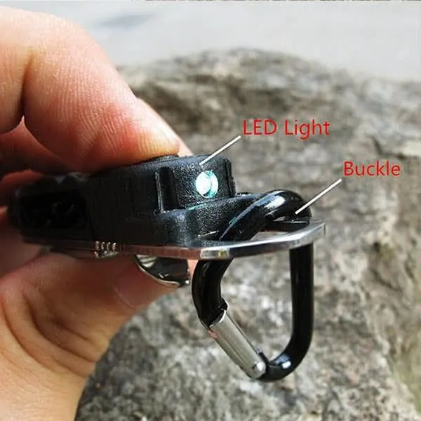 7-in-1 Multifunction Keychain Driver w/ Bottle Opener and Led