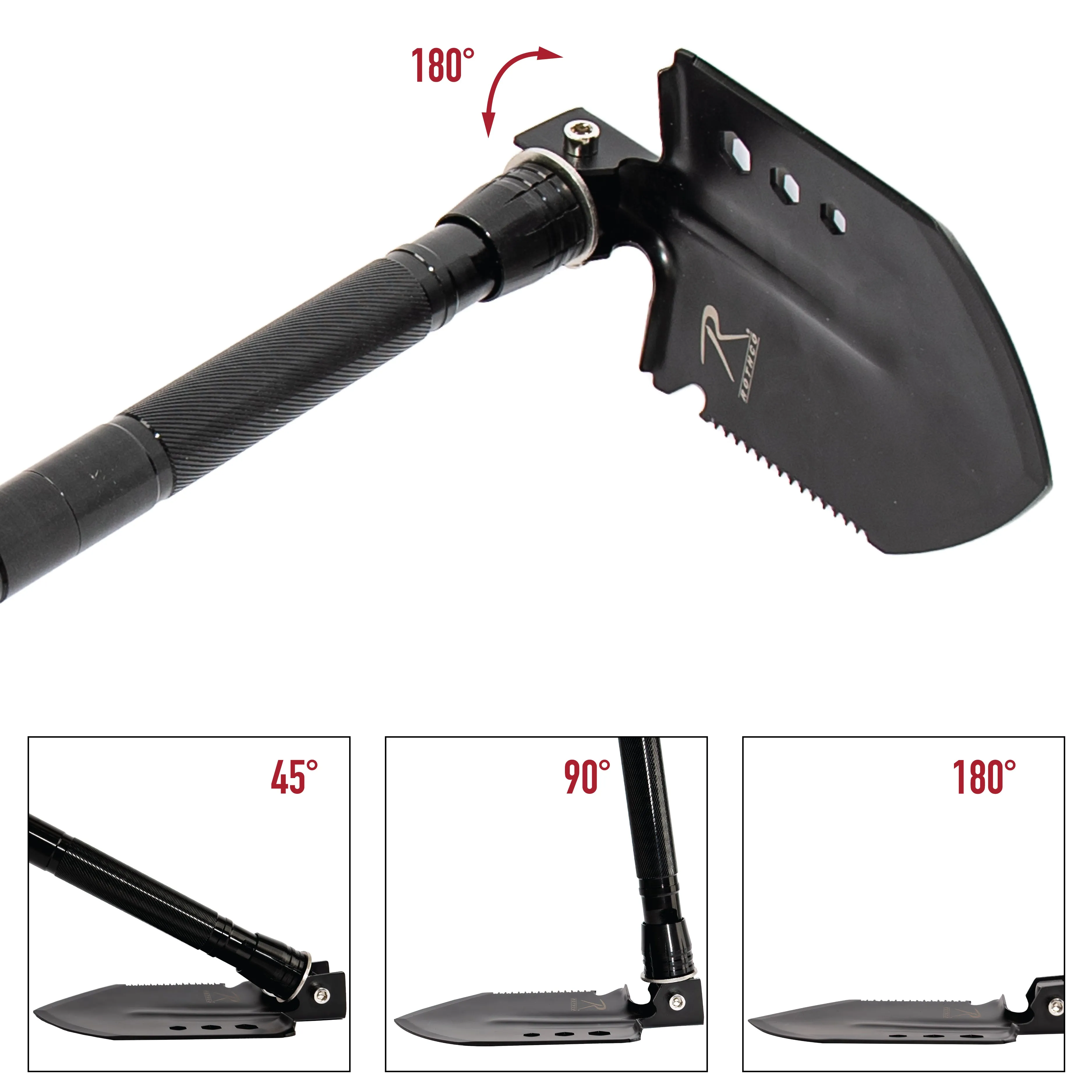 8-in-1 Multi-Tool Survival Shovel