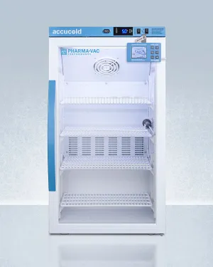 Accucold 19" Wide 3 Cu.Ft. Counter Height White Vaccine Refrigerator