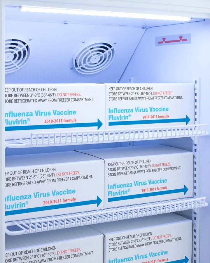 Accucold 19" Wide Counter Height Vaccine Refrigerator White Exterior