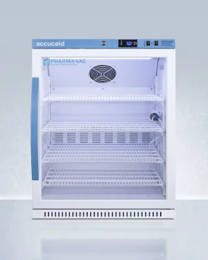 Accucold 24'' Vaccine Refrigerator ADA Height 6 cu. ft. Capacity