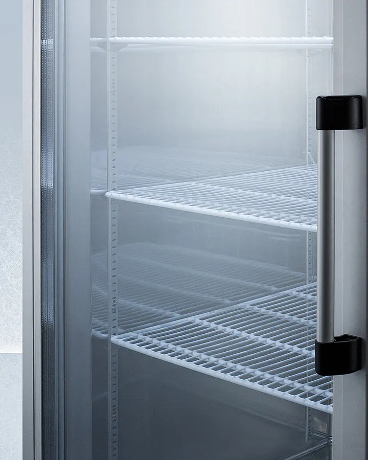 Accucold 28" Wide 23 Cu.Ft. Upright Pharmacy Refrigerator Glass Door