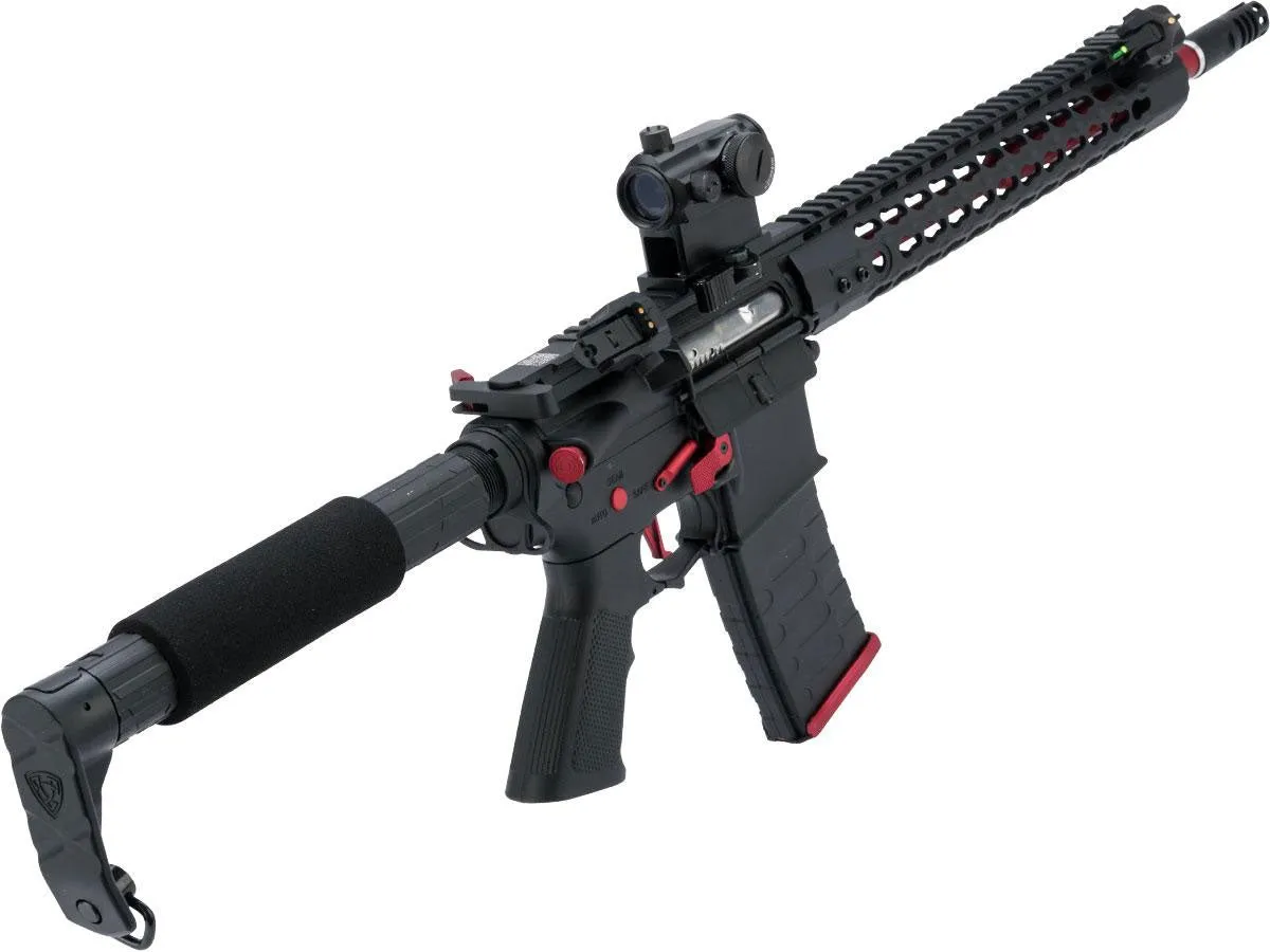 APS ASR115X Three Gun Custom 2.0 eSilverEdge AEG Rifle (Color: Red & Black)