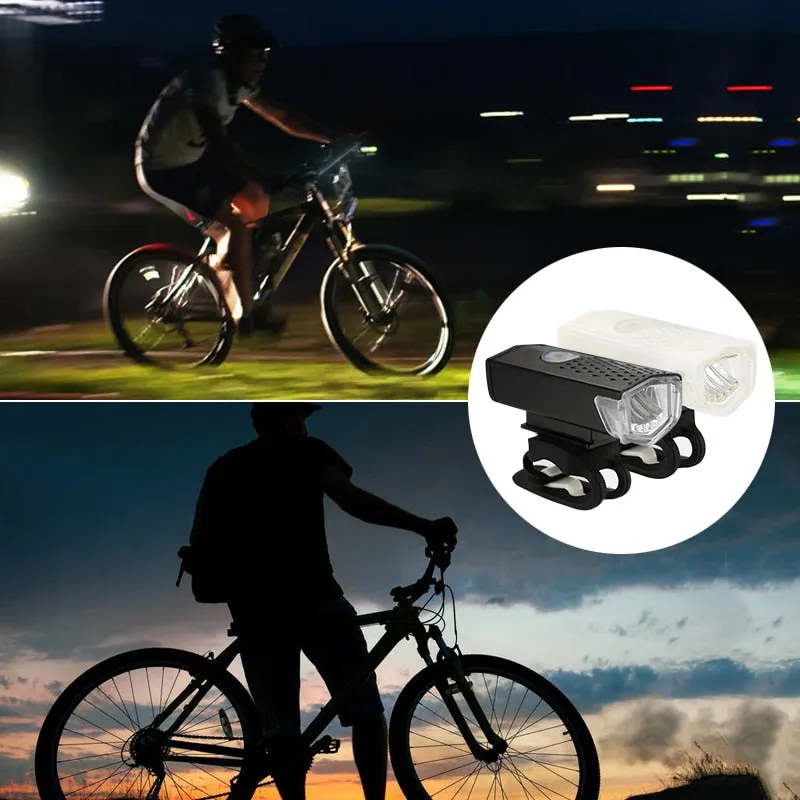 Bicycle Light Front Rechargeable Lantern Lamp