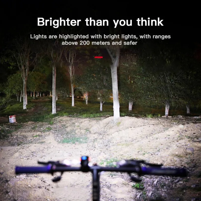 Bicycle Light Front Rechargeable Lantern Lamp