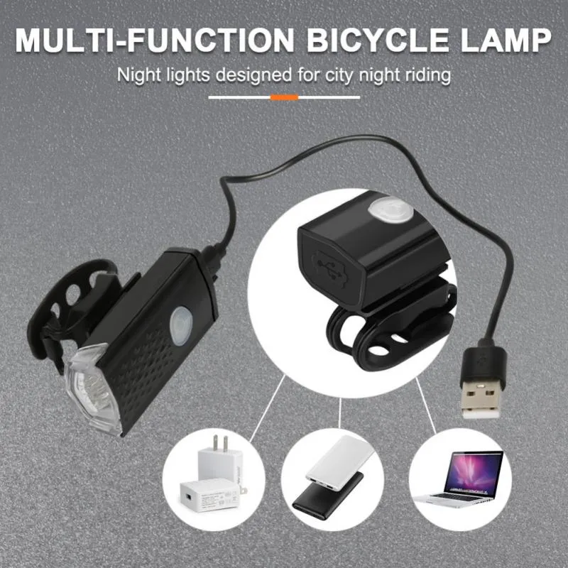 Bicycle Light Front Rechargeable Lantern Lamp