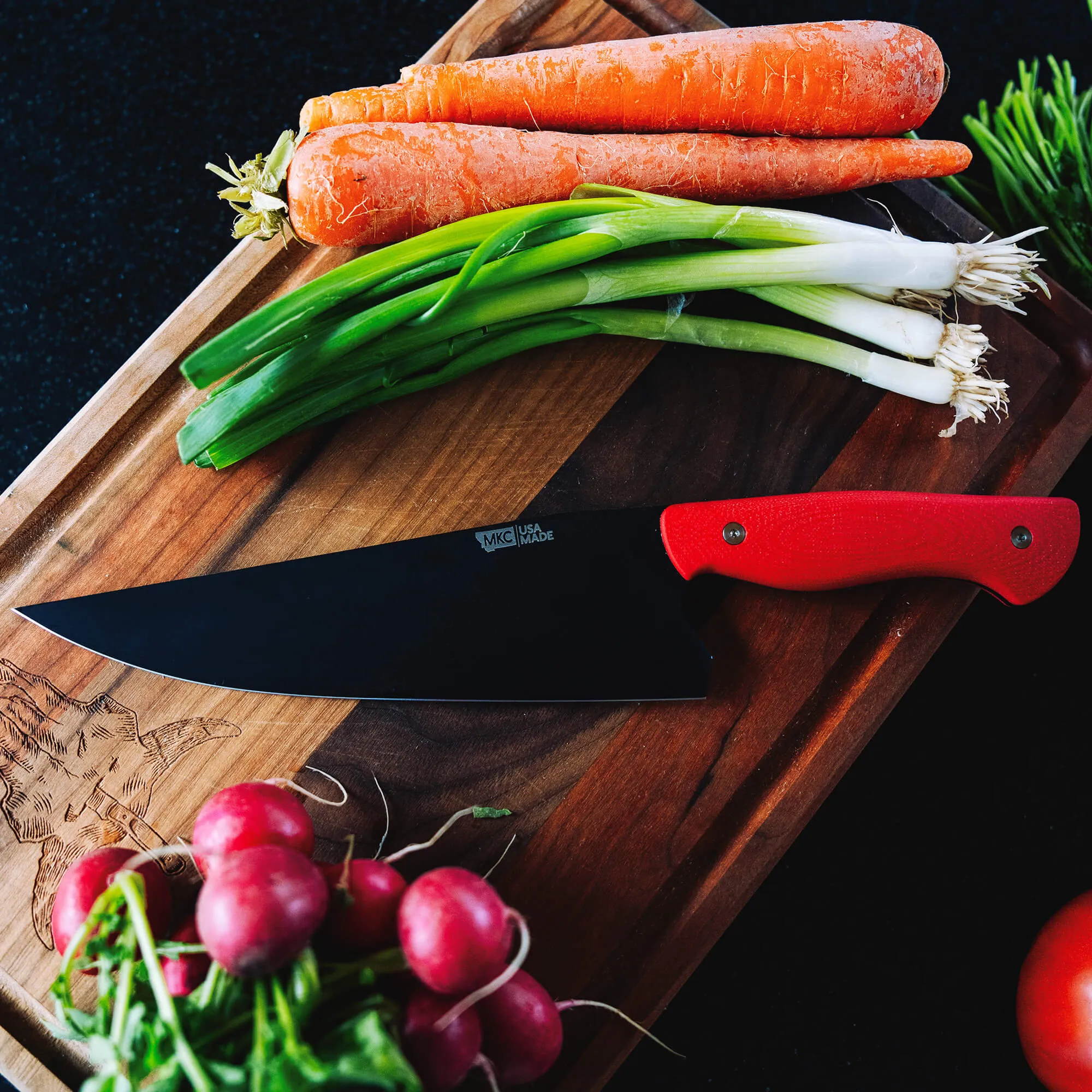 Red Bighorn Chef Knife