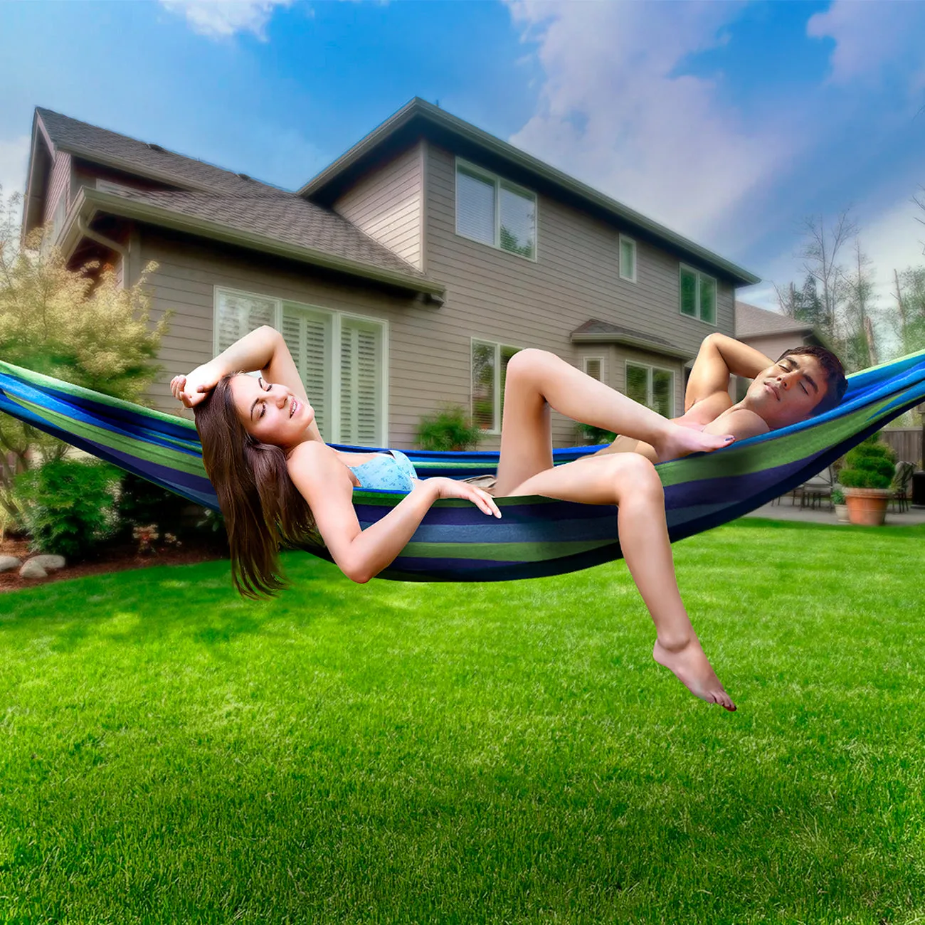 Brazilian Two Person Double Hammock