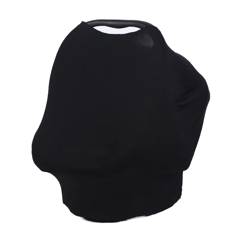 Breastfeeding Cover Cotton Nursing Maternity - Plain Black