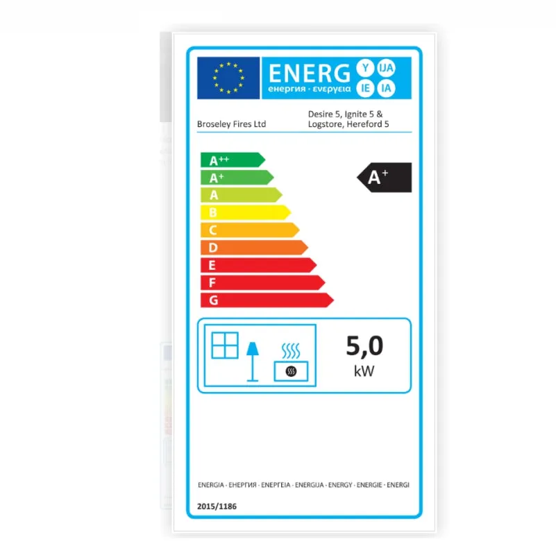 Broseley Desire 5 With Log Store