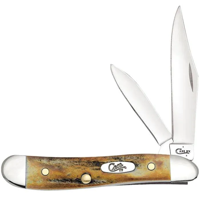 Case 00048 Genuine Stag Peanut Knife