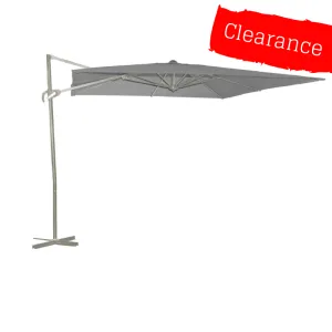 CLEARANCE - Canopy for 2.6m Square Cantilever Parasol/Umbrella - 8 Spoke