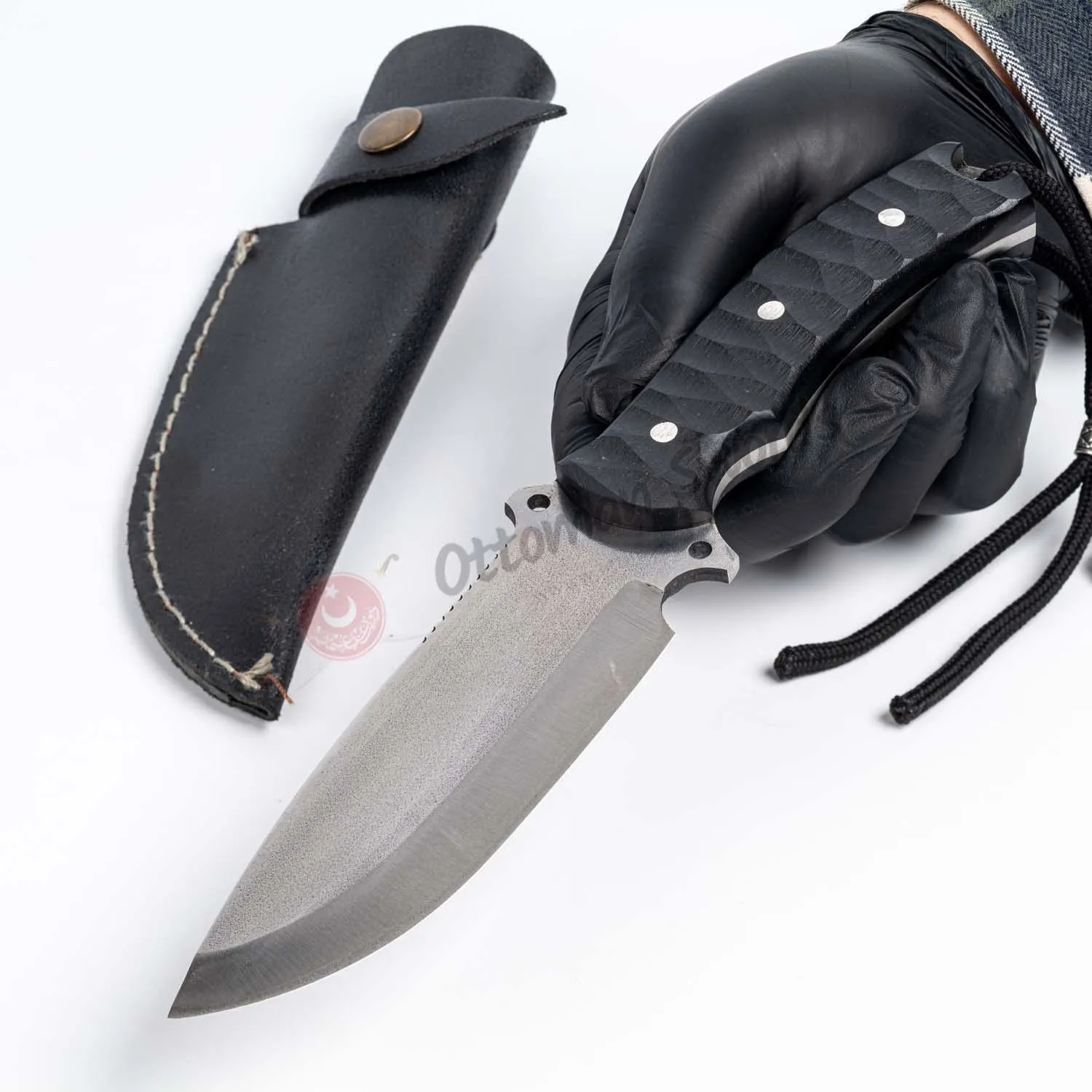 Compact Handle Custom Made Survival Knife