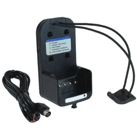 Compact Vehicle Mounted Battery Charger for Motorola XTS2500, Cosmo & VP400 Series Radios