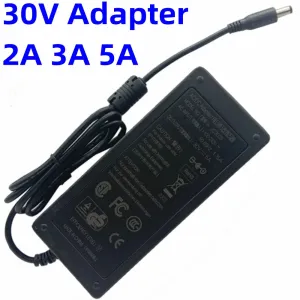 EU Plug 30V 5A 2a 3A Power Supply Adapter 31v 2A 32V 1A 4A 5A 36V 24V 25V 28V 18V 15V 48V 2A 12V 3.5a 6A 7A 10A 12.5A Power Adaptor ACDC