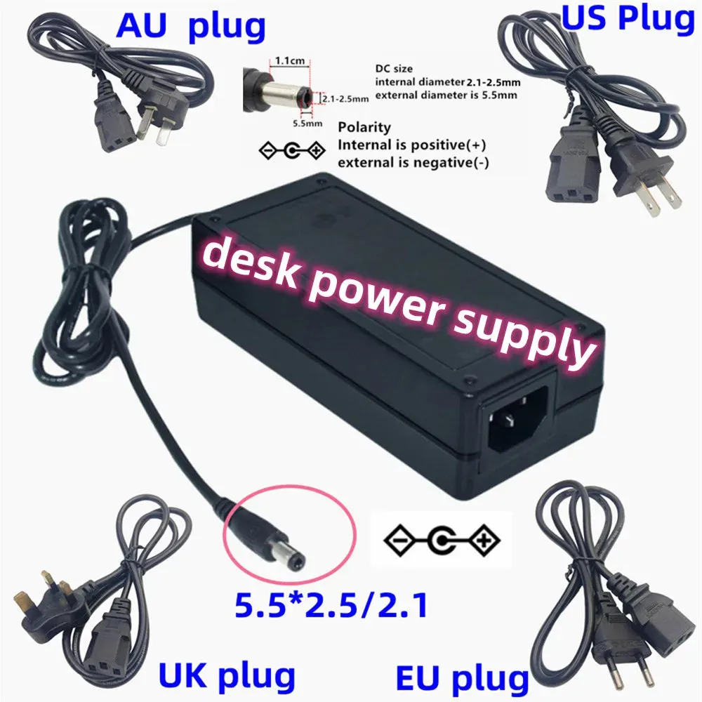 EU Plug AC-DC Power Adapter 18v 24v 15V 28V 30v 32V 42V 48V 36v