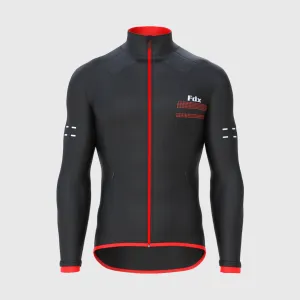 Fdx Arch Softshell Men's & Boy's Red Windproof & Water Resistant Cycling Jacket