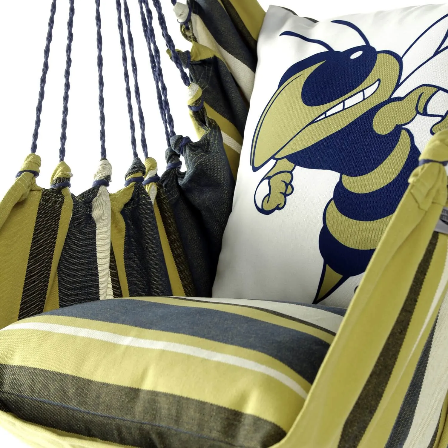 Georgia Tech Yellow Jackets Hanging Chair Swing | BUZZ