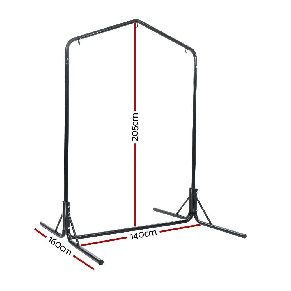 Hanging Sensory Nylon Swing With Stand