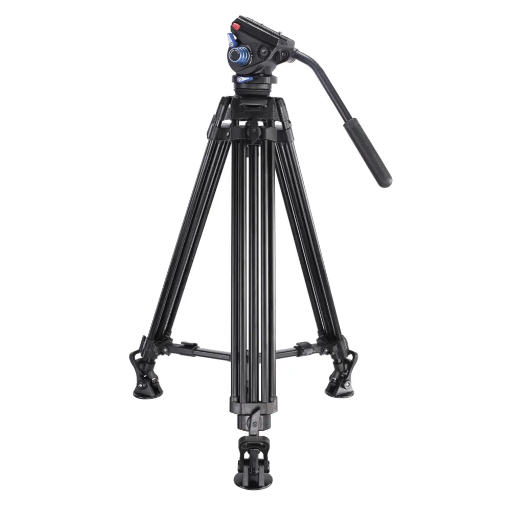 Leofoto VT-20 Video Tripod   LF-75 75mm Video Fluid Head