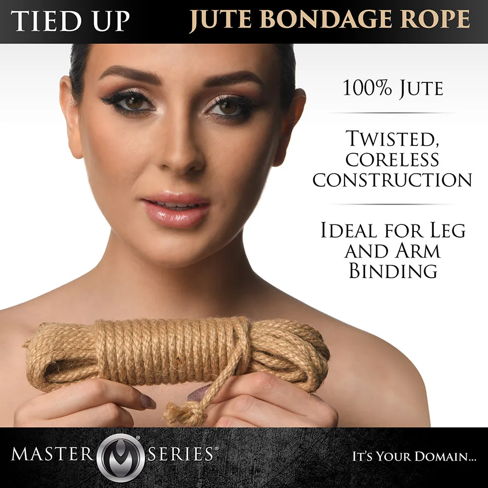 Master Series Tied Up Jute Bondage Rope 50 ft.