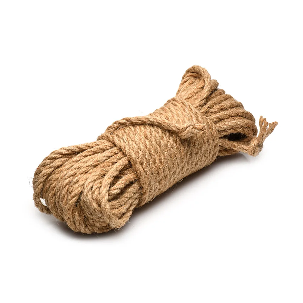 Master Series Tied Up Jute Bondage Rope 50 ft.