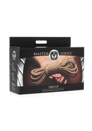 Master Series Tied Up Jute Bondage Rope