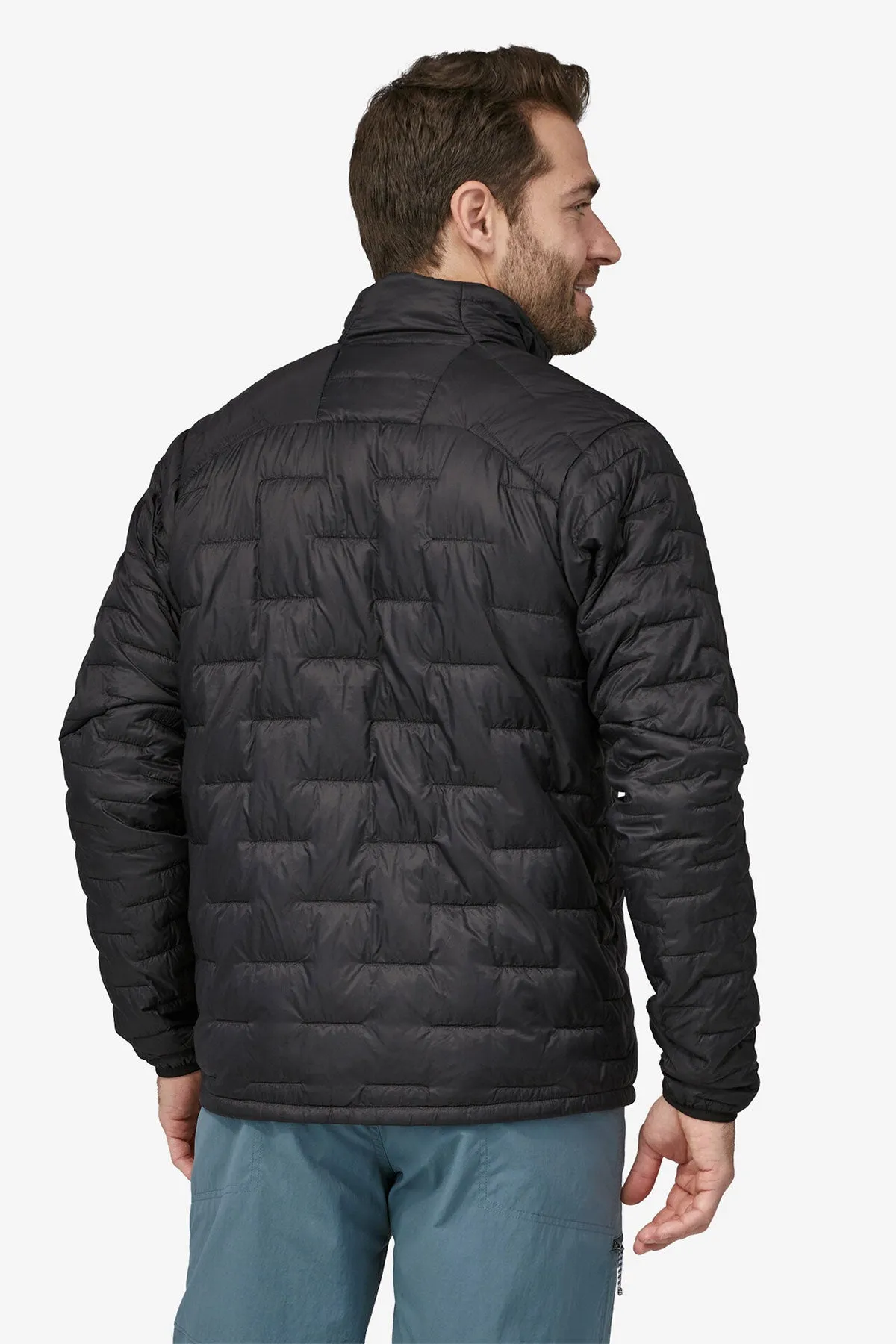 Patagonia Mens Micro Puff Jackets, Black