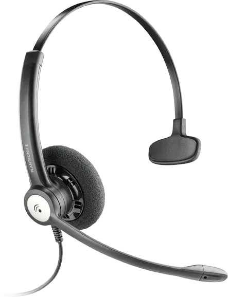 Plantronics Entera HW111N-USB Monaural Headset 201595-01