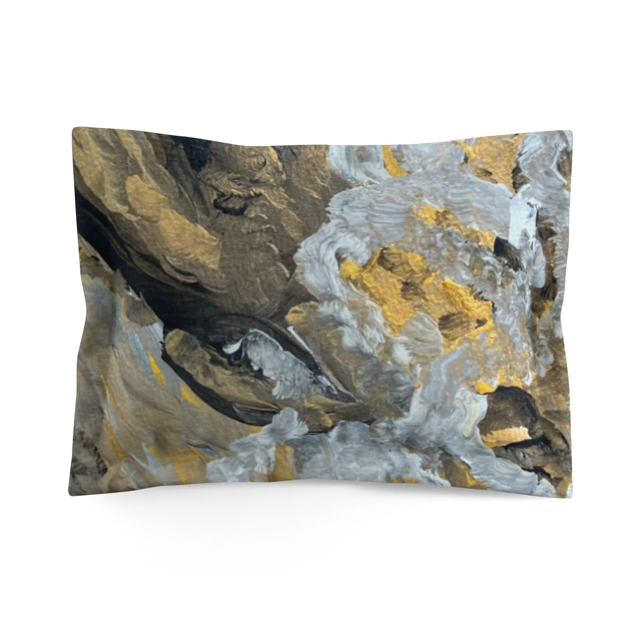 "Strength" Abstract- Microfiber Pillow Sham