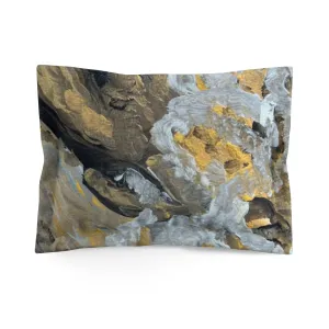 "Strength" Abstract- Microfiber Pillow Sham