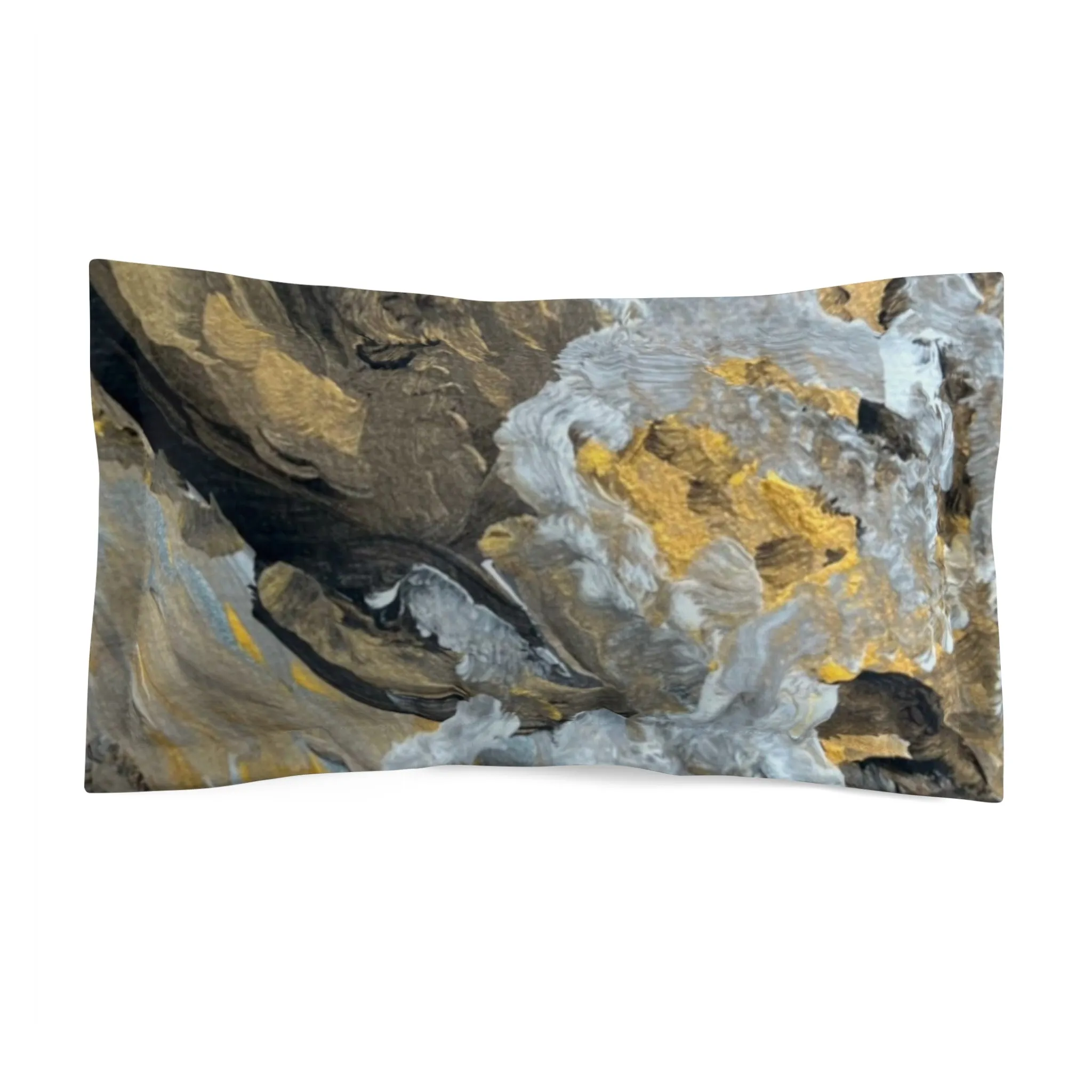 "Strength" Abstract- Microfiber Pillow Sham