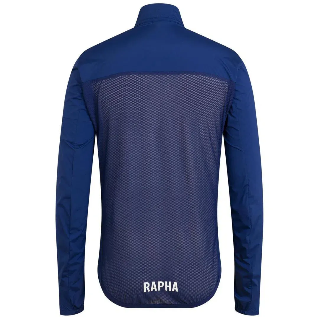 RAPHA Pro Team Lightweight Wind Jacket - Blue MBW