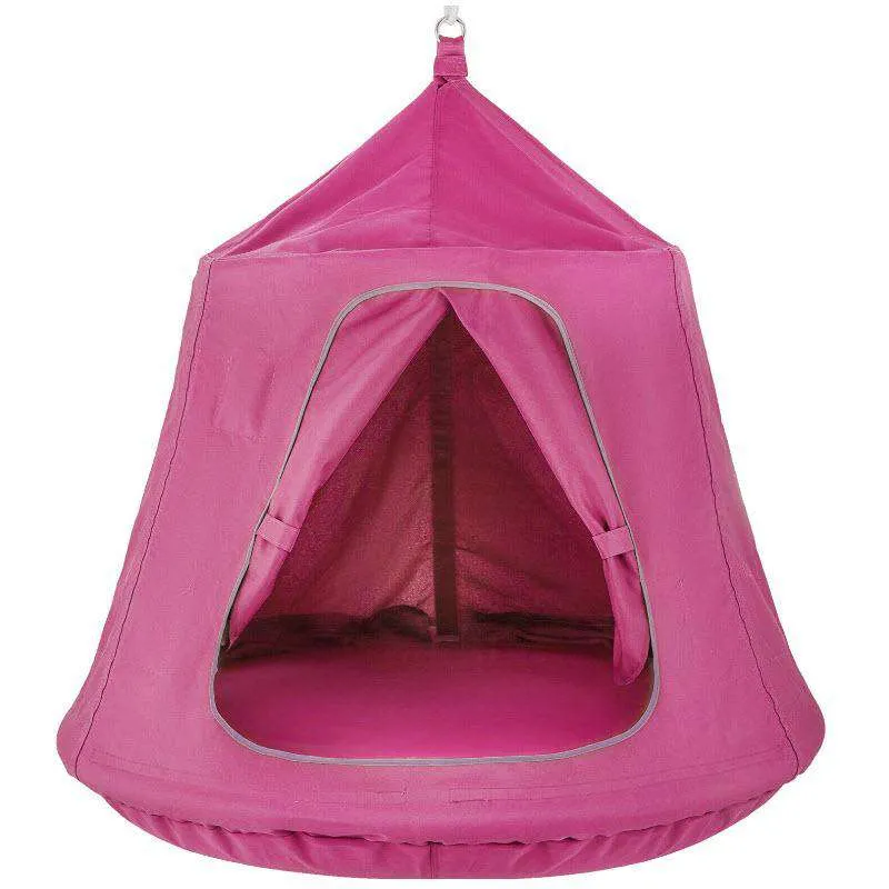 Sensory Swing Pink Hangout Hanging Tent Set