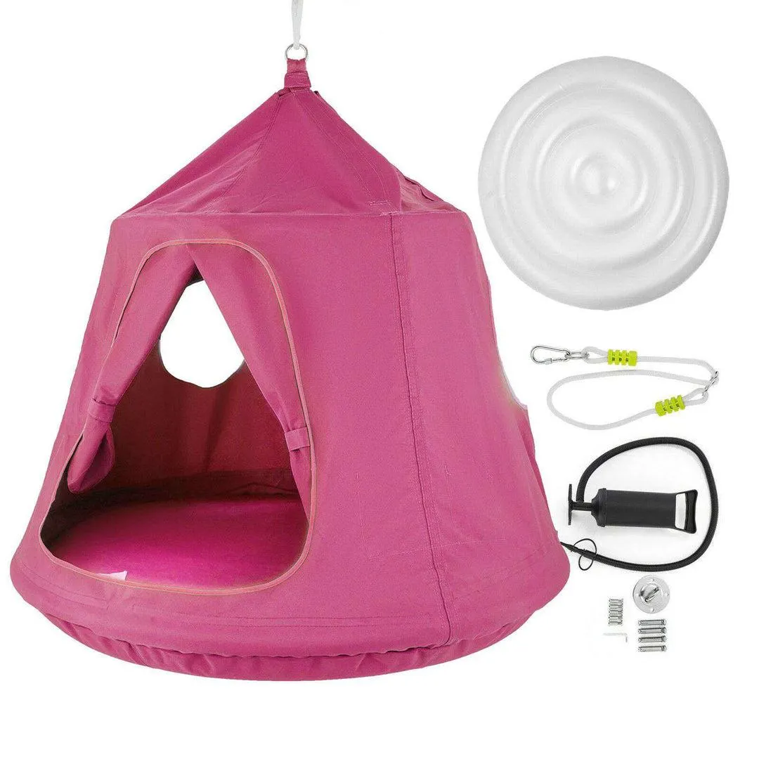 Sensory Swing Pink Hangout Hanging Tent Set