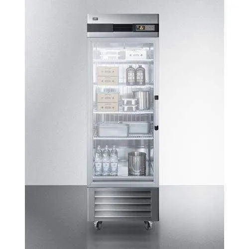 Summit 23 Cu.Ft. Reach-In Refrigerator SCR23SSGLH