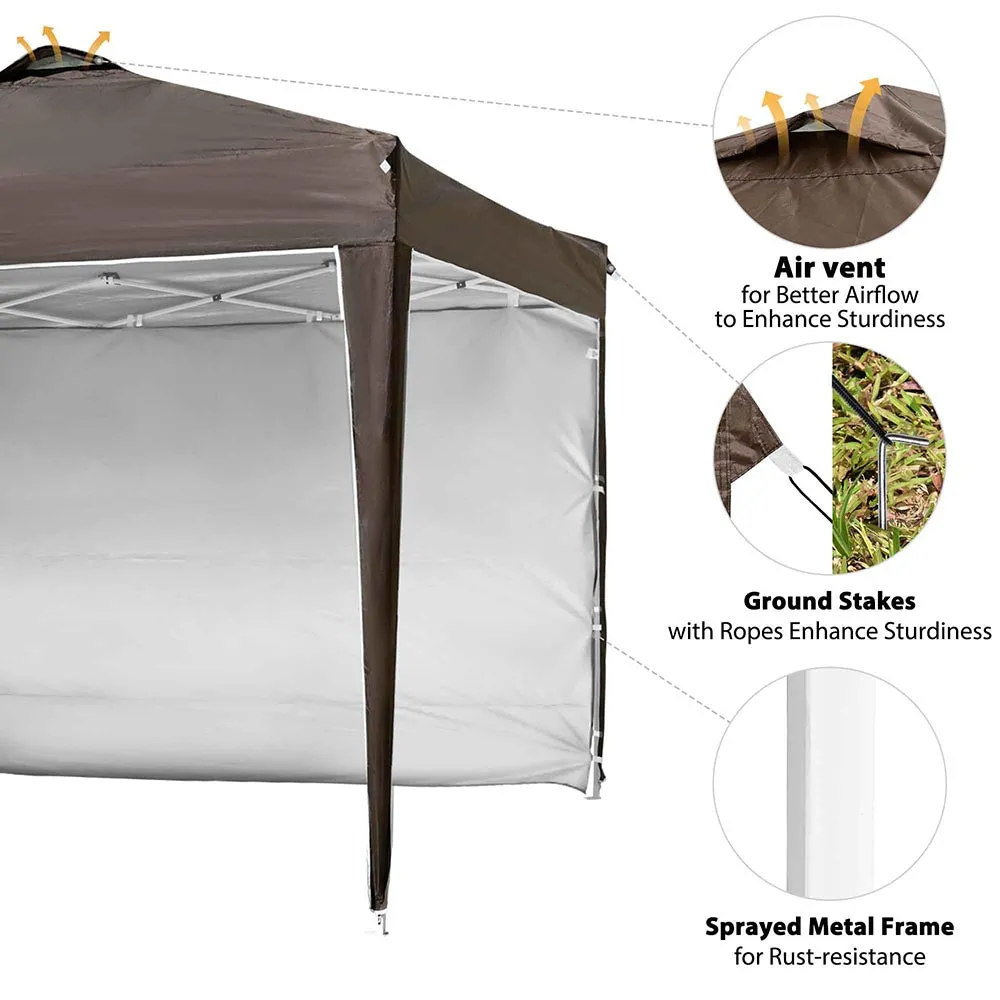 TheLAShop 10x10 Pop Up Canopy Tent Instant Shelter